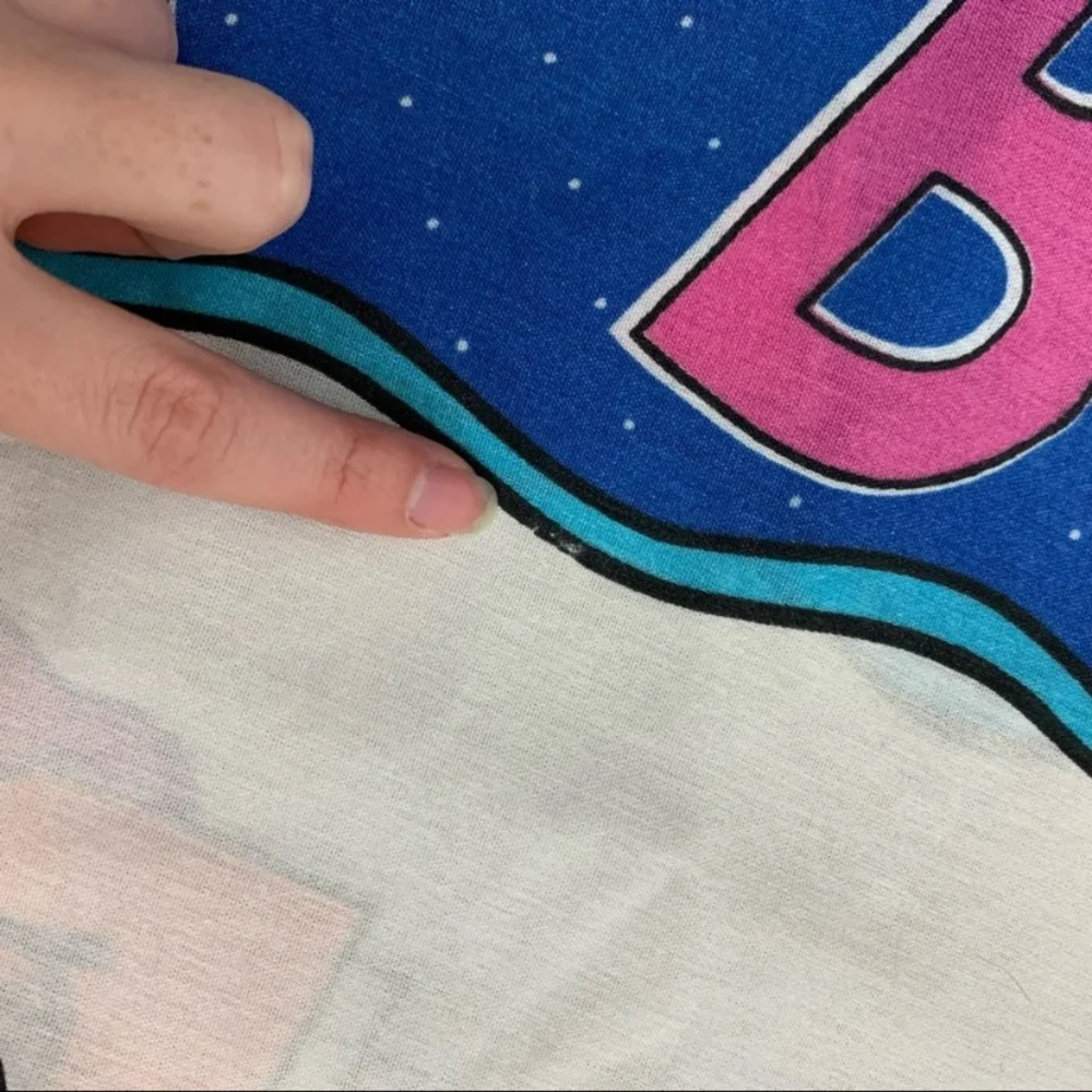 Vintage 1993 Barney and baby bop single pillow case retro nostalgia